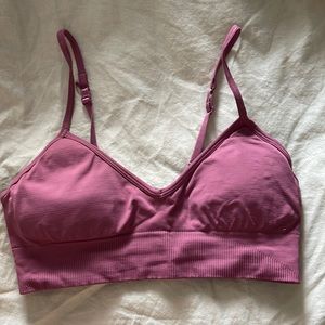 Lululemon Pink Ebb to Street Sports Bra - Size 10 A/B Cup